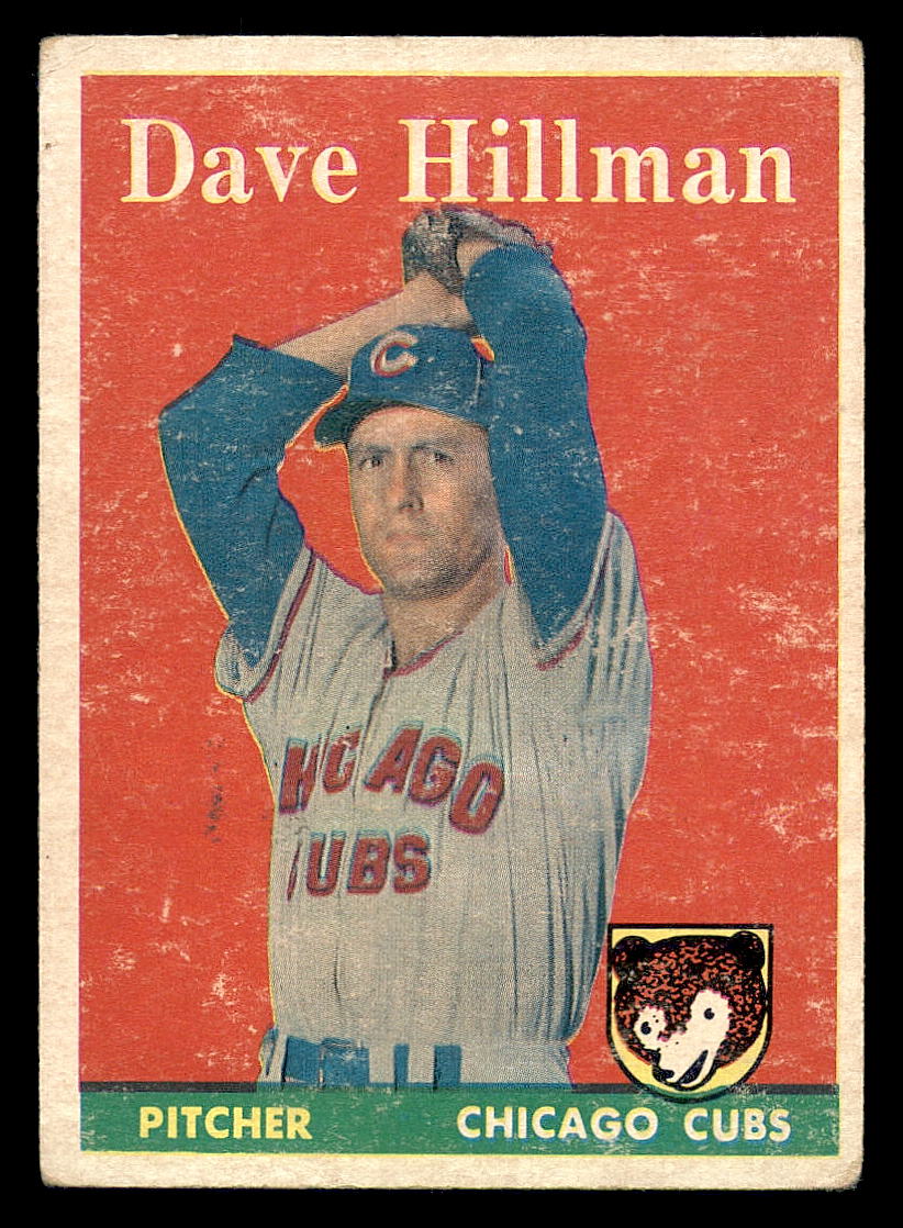 1958 Topps #41 Dave Hillman