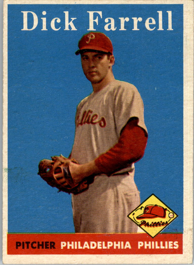1958 Topps #76A Dick Farrell RC