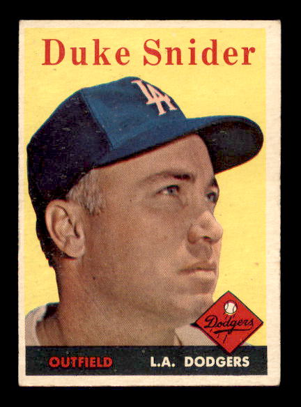 1958 Topps #88 Duke Snider