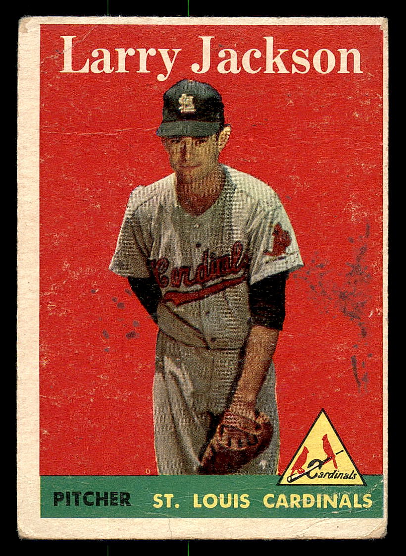 1958 Topps #97A Larry Jackson