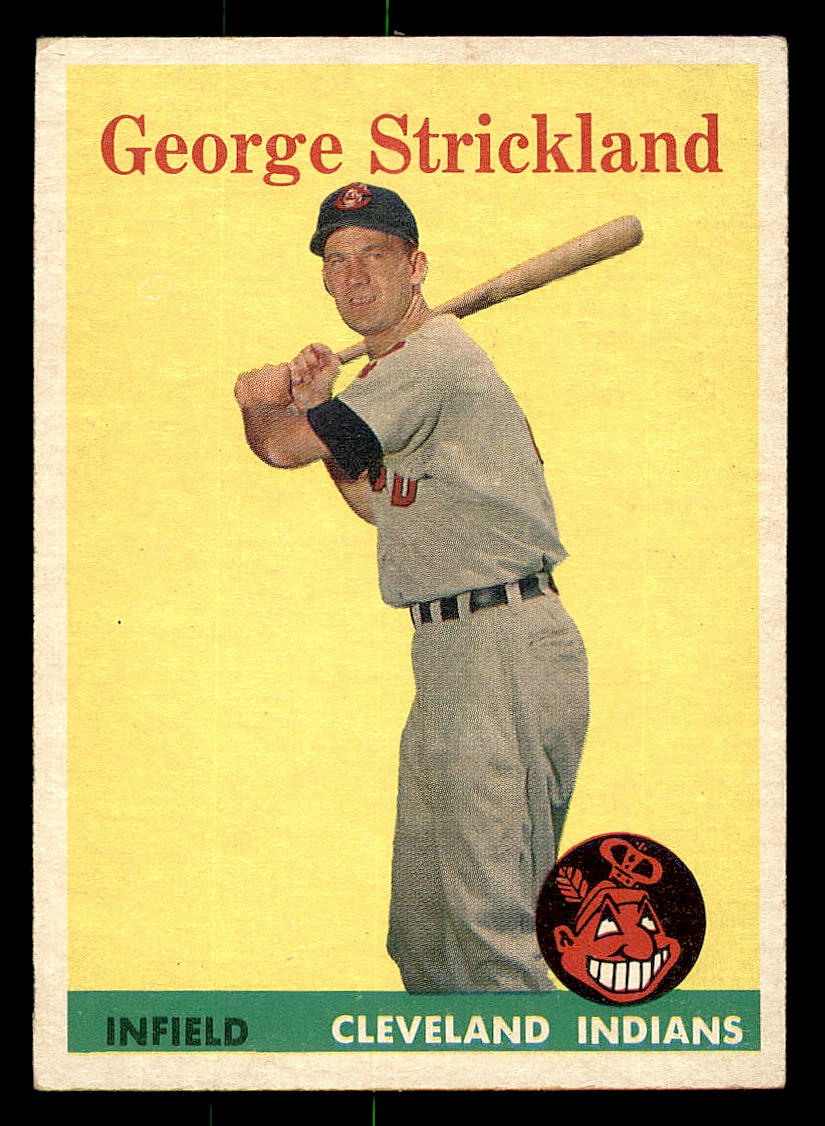 1958 Topps #102 George Strickland