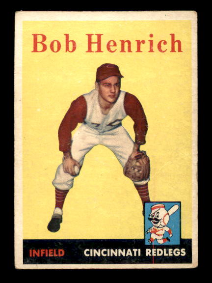 1958 Topps #131 Bob Henrich RC
