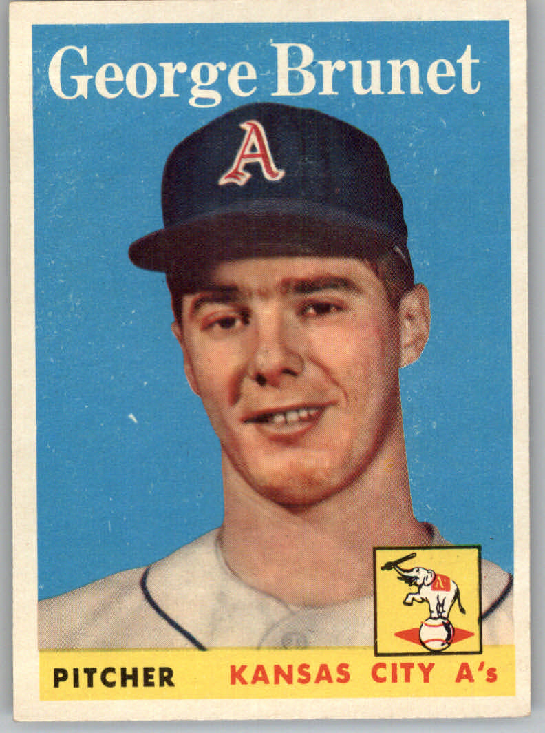 1958 Topps #139 George Brunet RC