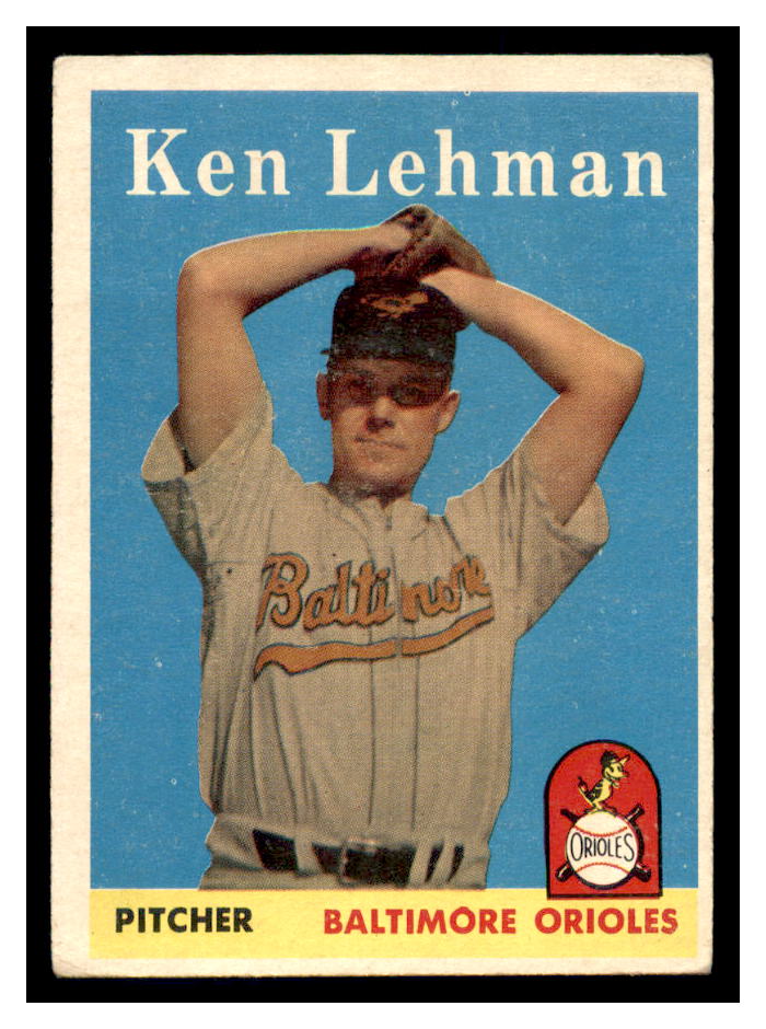 1958 Topps #141 Ken Lehman