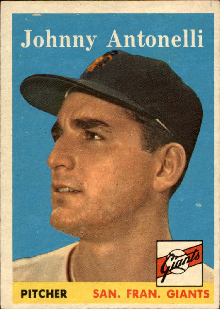 1958 Topps #152 Johnny Antonelli