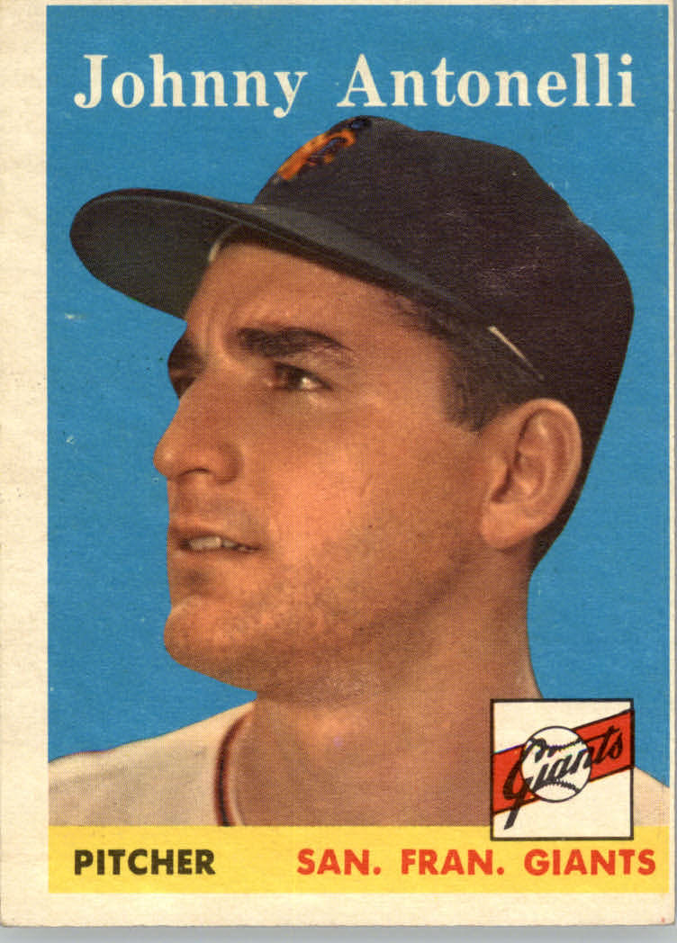 1958 Topps #152 Johnny Antonelli