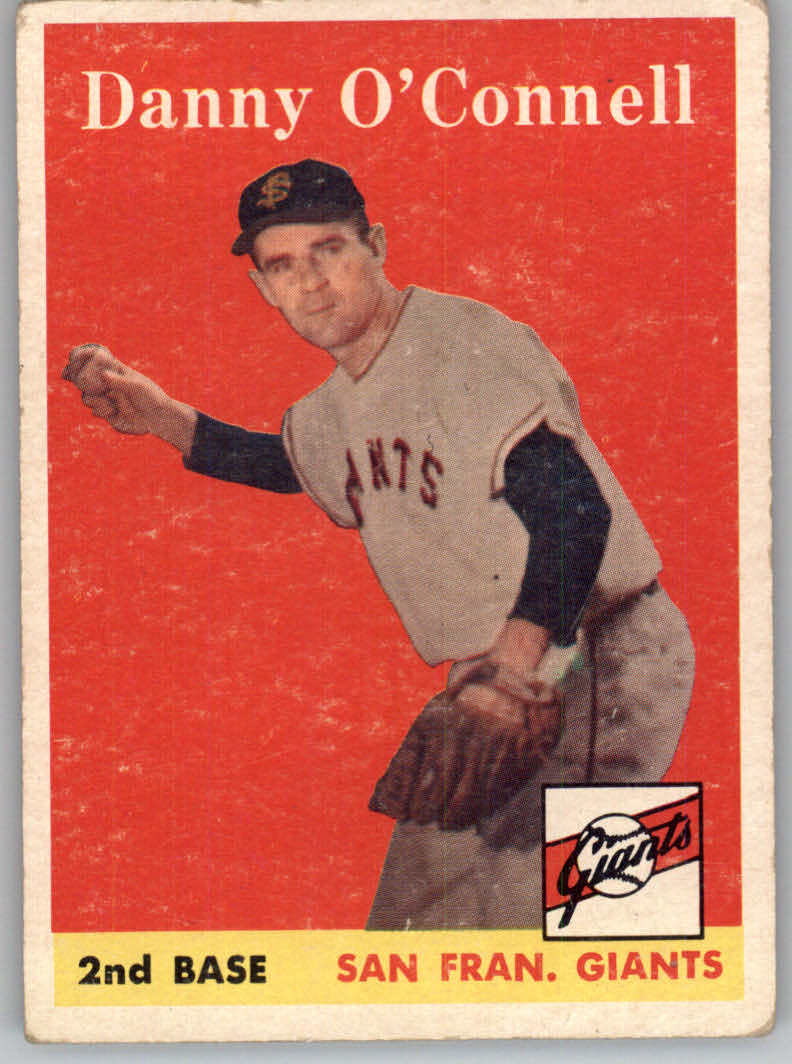 1958 Topps #166 Danny O'Connell