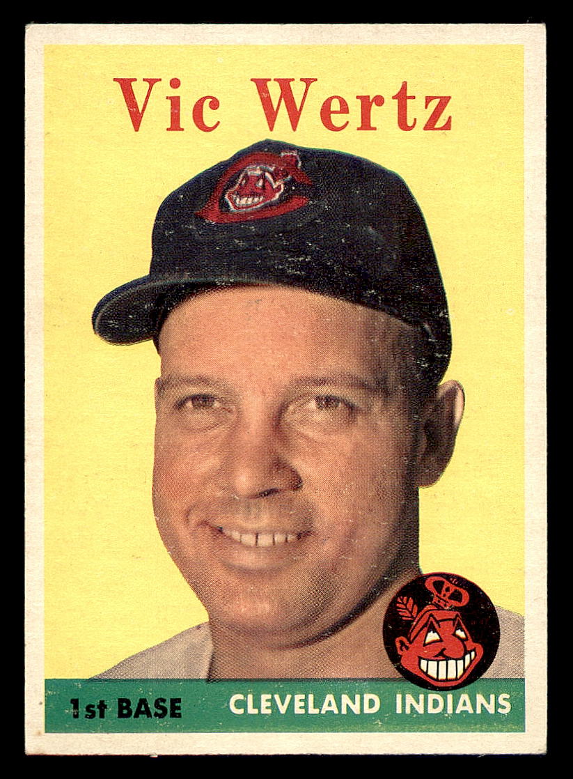 1958 Topps #170 Vic Wertz