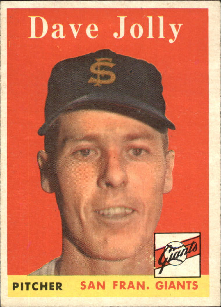 1958 Topps #183 Dave Jolly