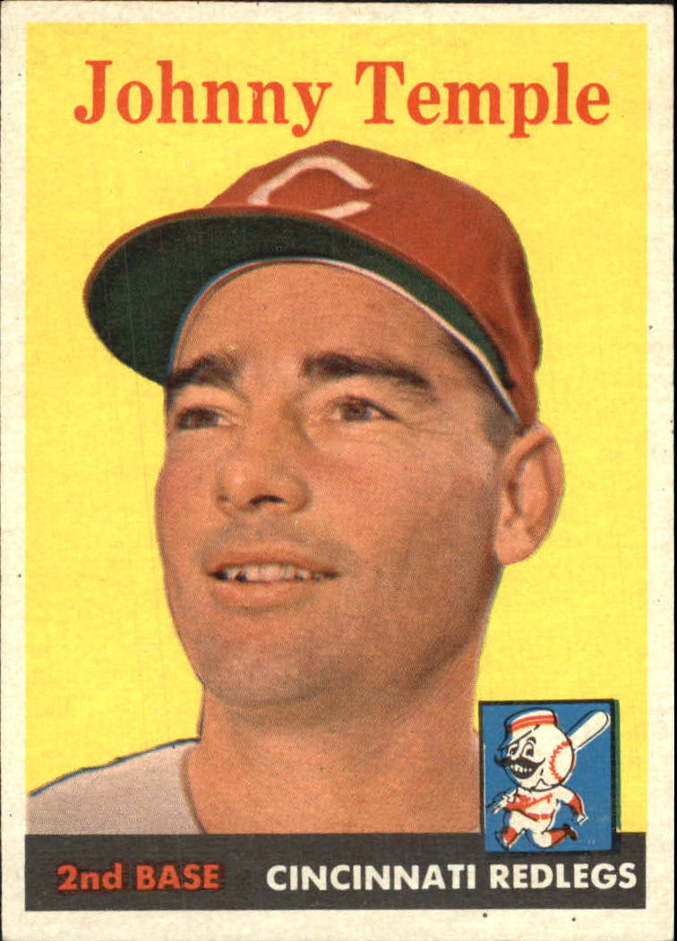 1958 Topps #205 Johnny Temple