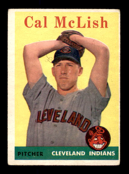 1958 Topps #208 Cal McLish
