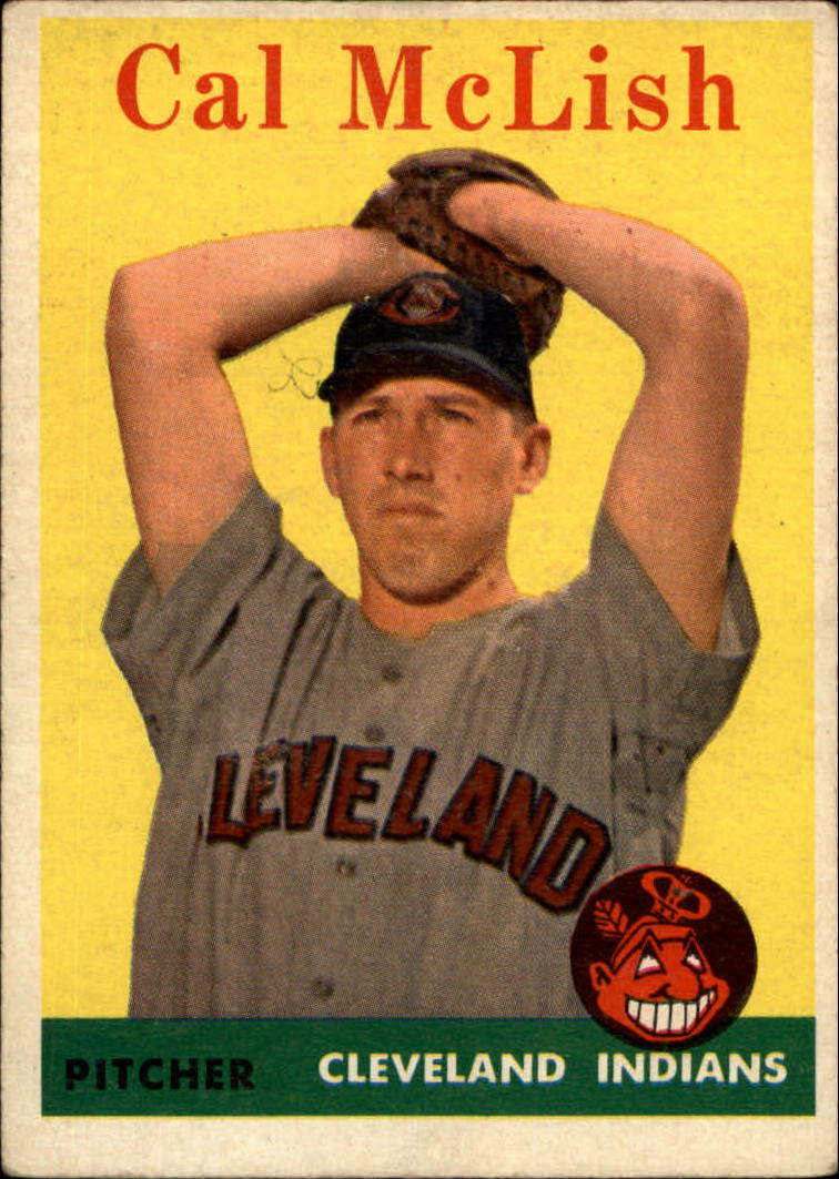 1958 Topps #208 Cal McLish