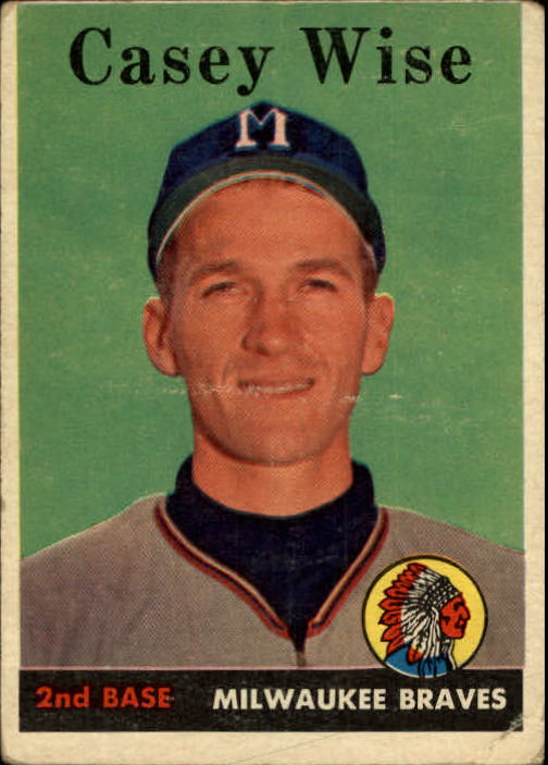 1958 Topps #247 Casey Wise