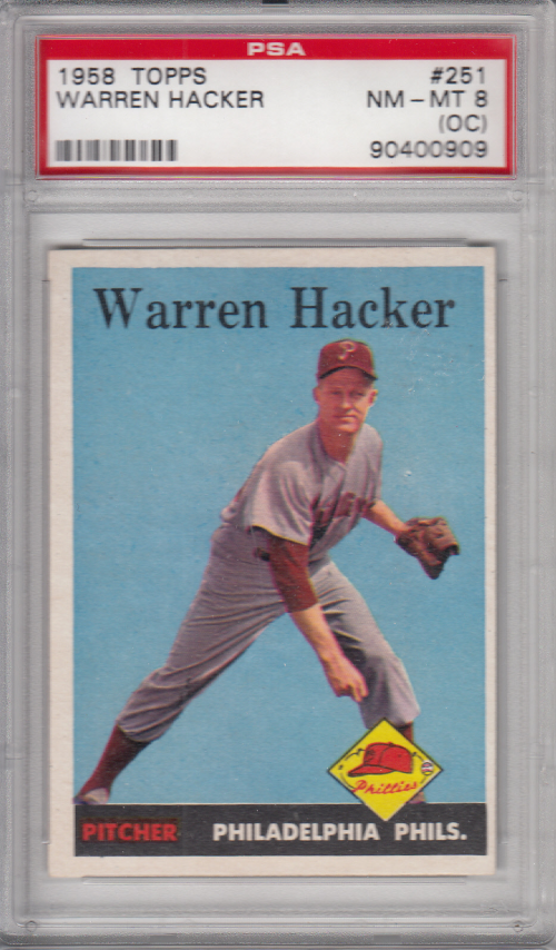 1958 Topps #251 Warren Hacker