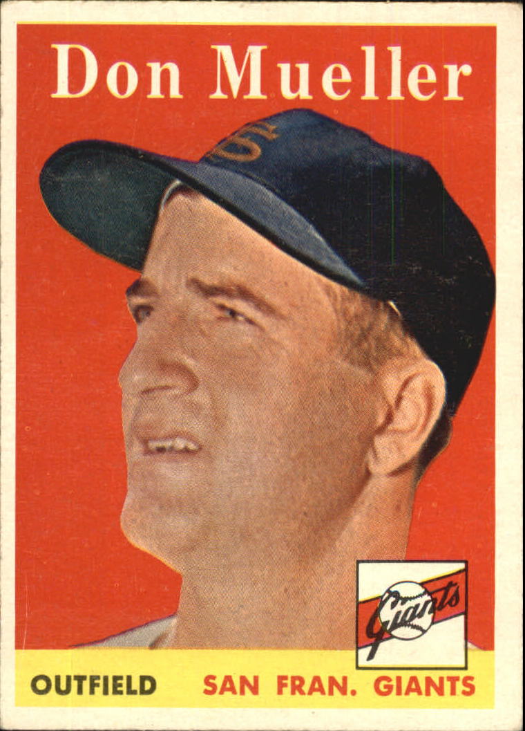 1958 Topps #253 Don Mueller
