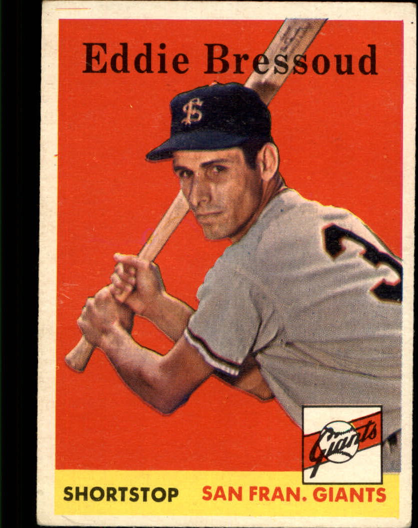 1958 Topps #263 Eddie Bressoud RC