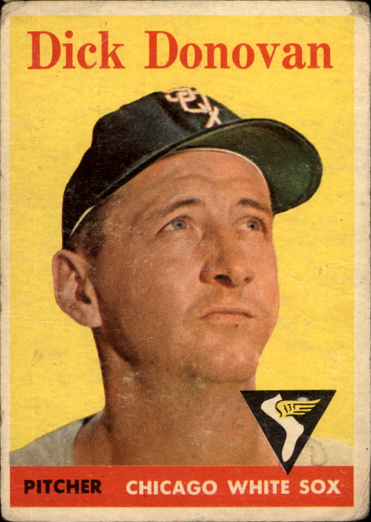 1958 Topps #290 Dick Donovan