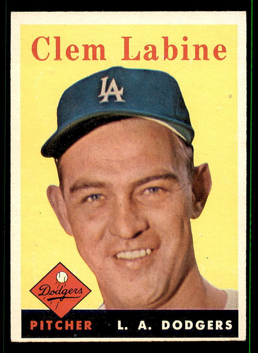 1958 Topps #305 Clem Labine