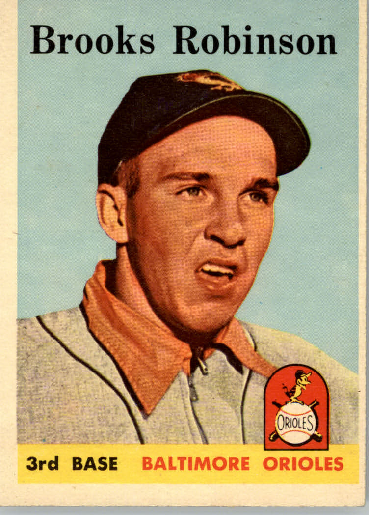 1958 Topps #307 Brooks Robinson