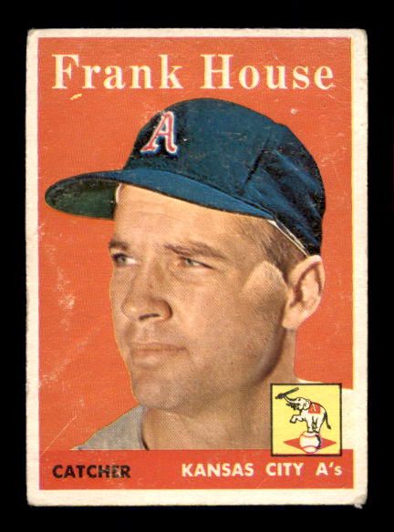 1958 Topps #318 Frank House