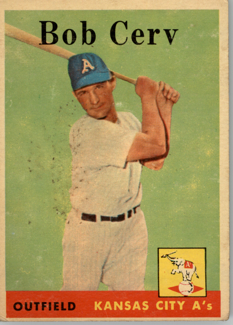 1957 Topps Kansas City Athletics ( A's ) Team Set 5 - EX