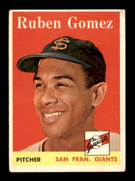 1958 Topps #335 Ruben Gomez