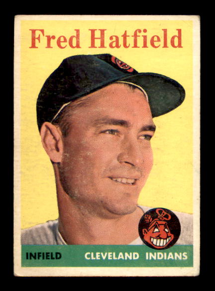 1958 Topps #339 Fred Hatfield