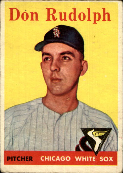 1958 Topps #347 Don Rudolph RC