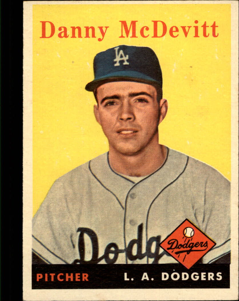 1958 Topps #357 Danny McDevitt RC