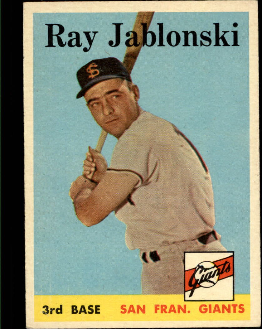 1958 Topps #362 Ray Jablonski