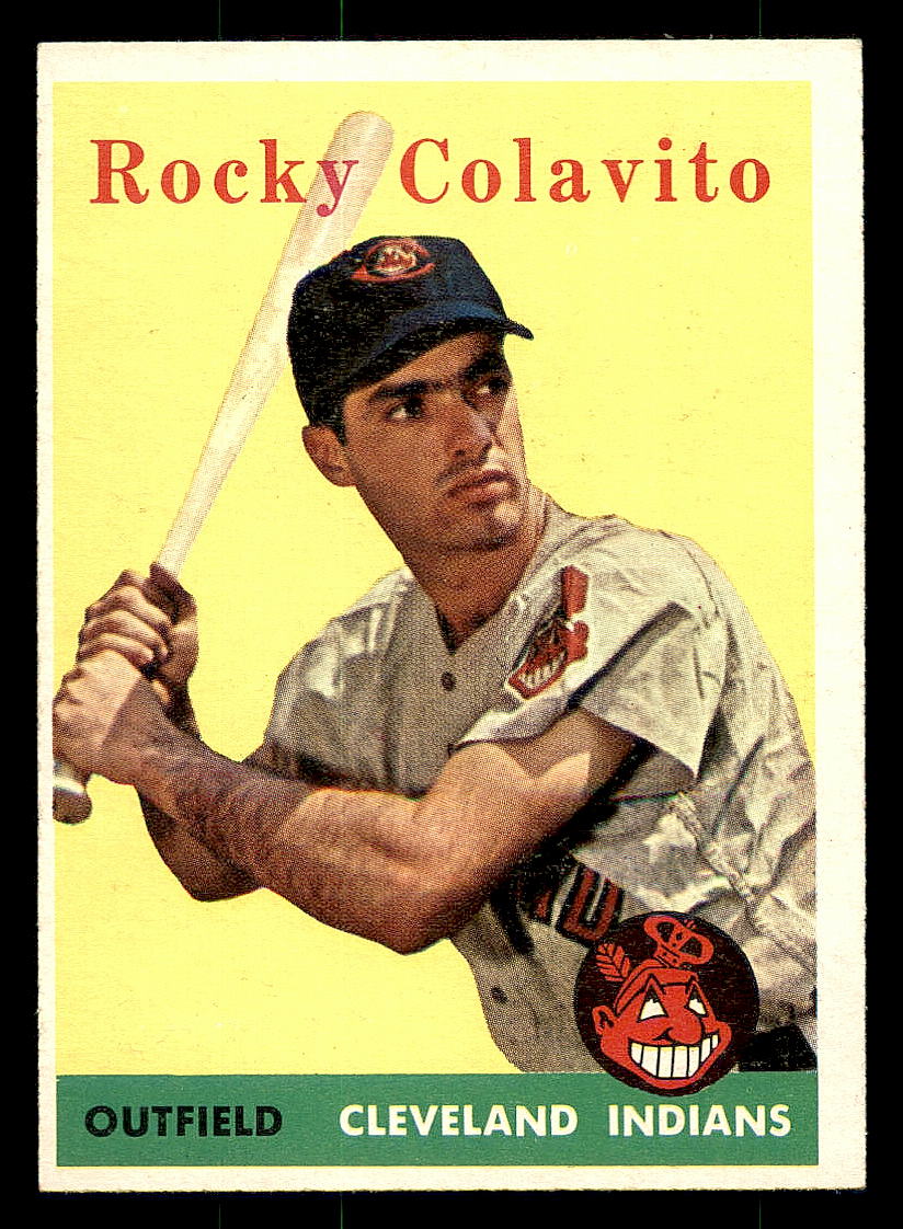 1958 Topps #368 Rocky Colavito