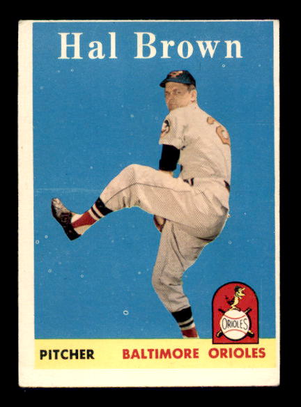 1958 Topps #381 Hal Brown