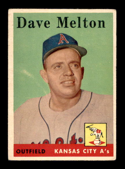 1958 Topps #391 Dave Melton RC