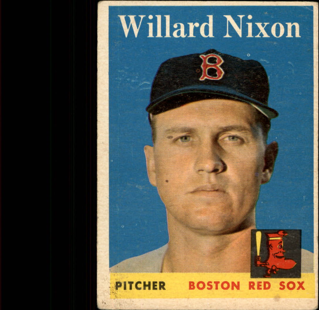 1958 Topps #395 Willard Nixon