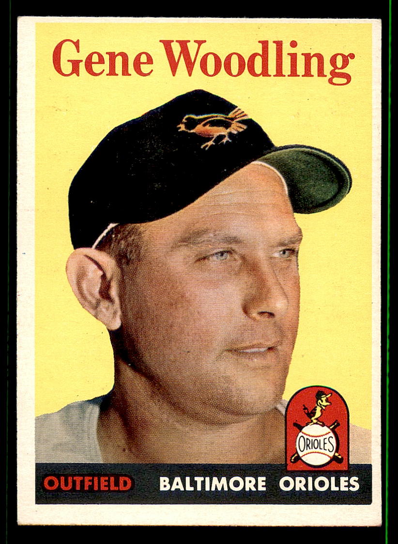 1958 Topps #398 Gene Woodling
