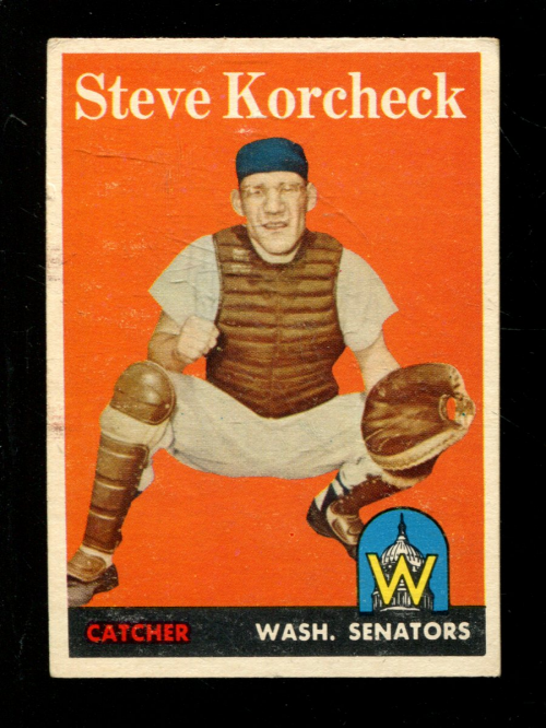 1958 Topps #403 Steve Korcheck RC