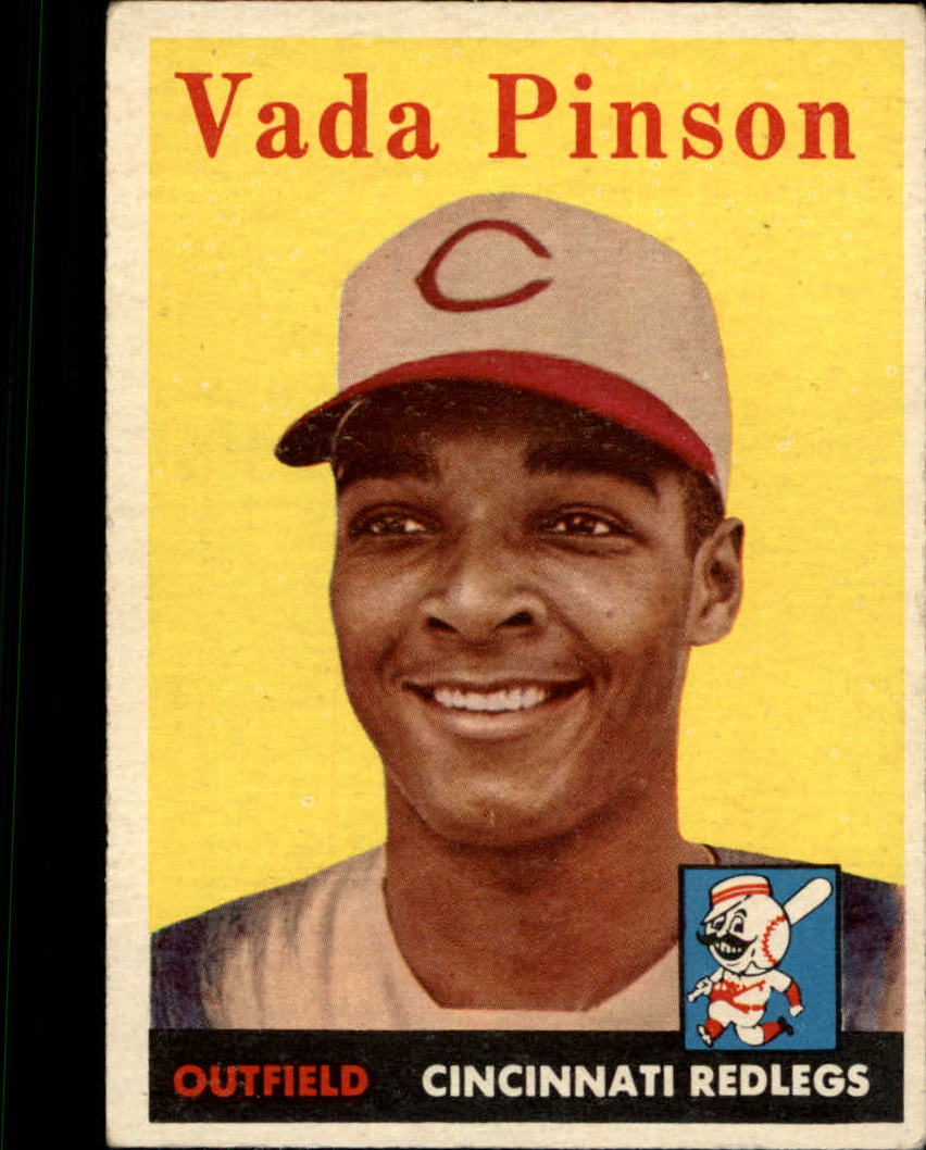 1958 Topps #420 Vada Pinson RC