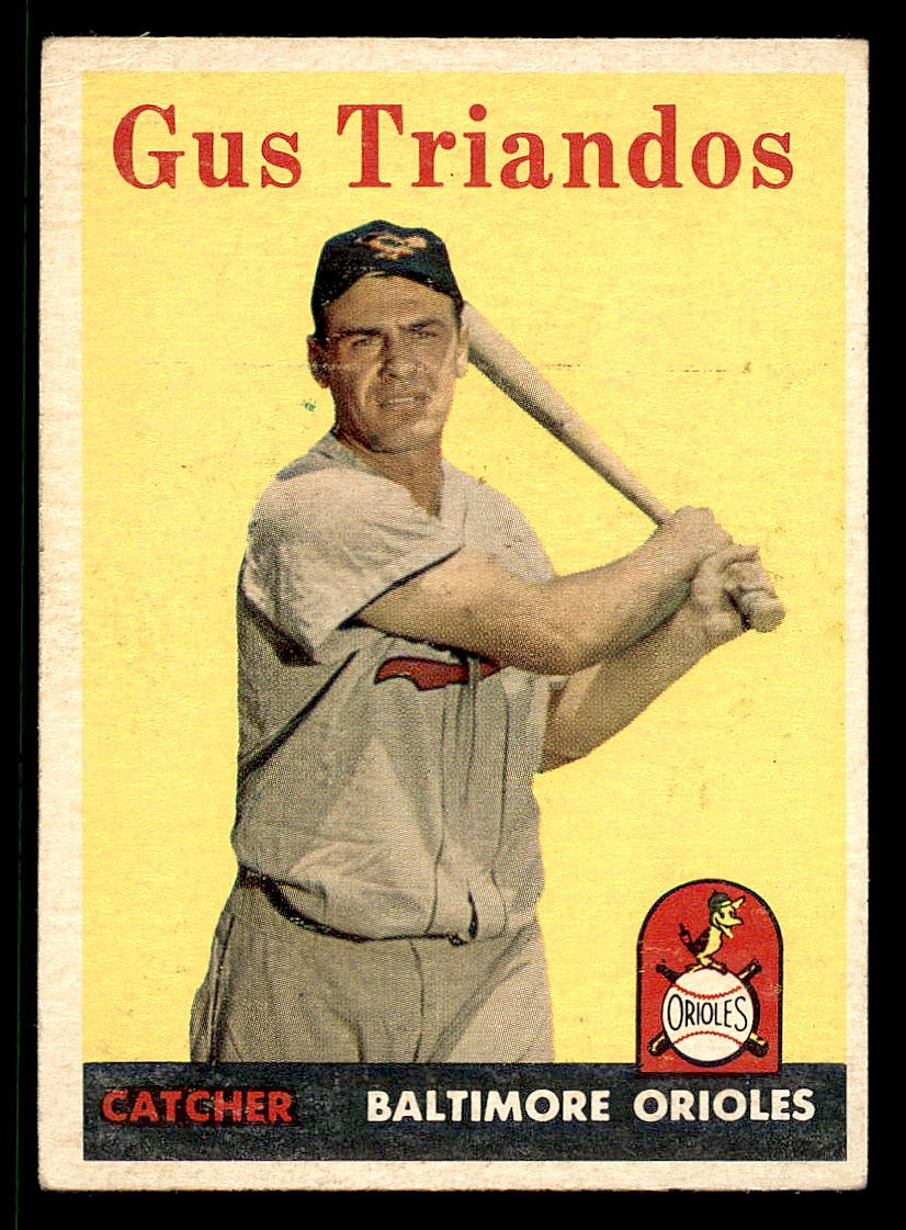 1958 Topps #429 Gus Triandos