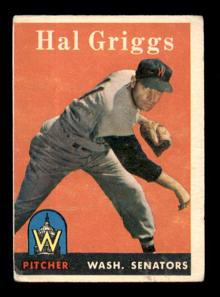 1958 Topps #455 Hal Griggs RC