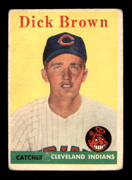 1958 Topps #456 Dick Brown RC