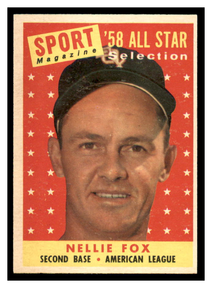 1958 Topps #479 Nellie Fox AS