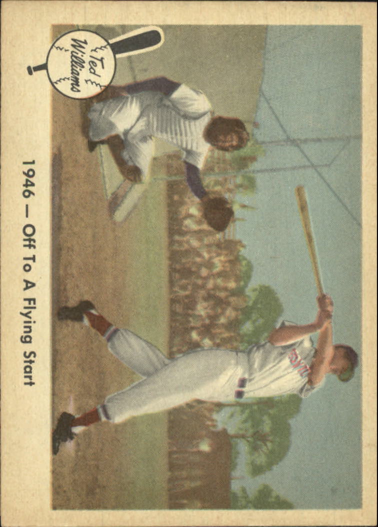 1959 Fleer Ted Williams #26 Off to Flying Start