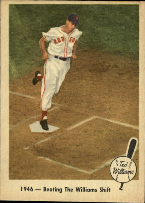1959 Fleer Ted Williams #30 Beating Williams Shift