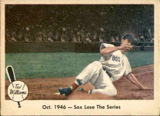 1959 Fleer Ted Williams #31 Sox Lose Series