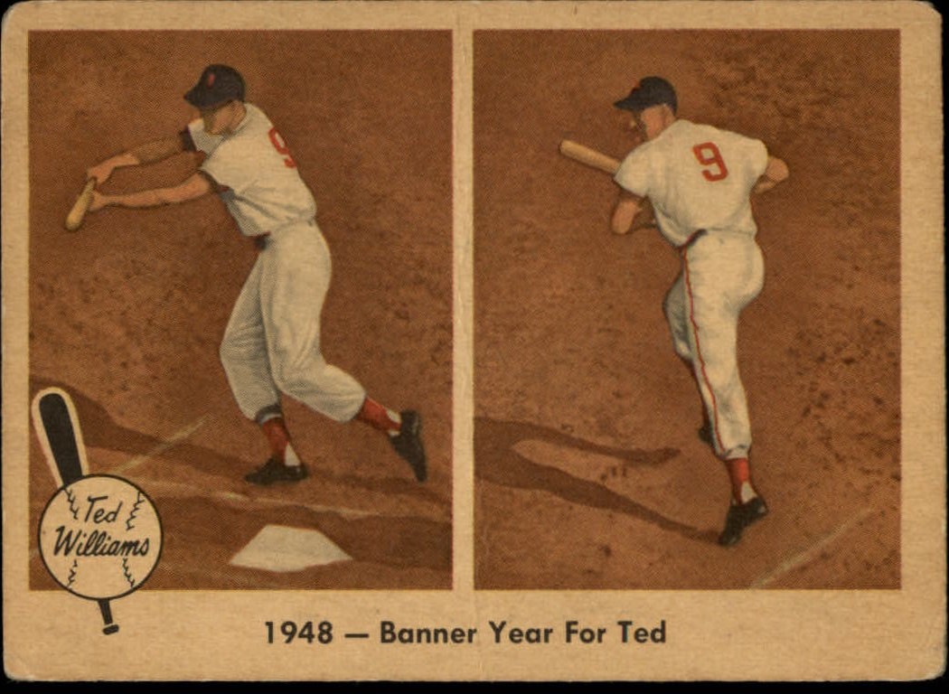 1959 Fleer Ted Williams #36 Banner Year for Ted