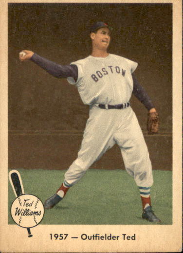 1959 Fleer Ted Williams #61 1957 Outfielder Ted