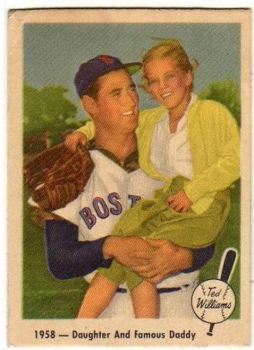 1959 Fleer Ted Williams #64 Daughter and Daddy