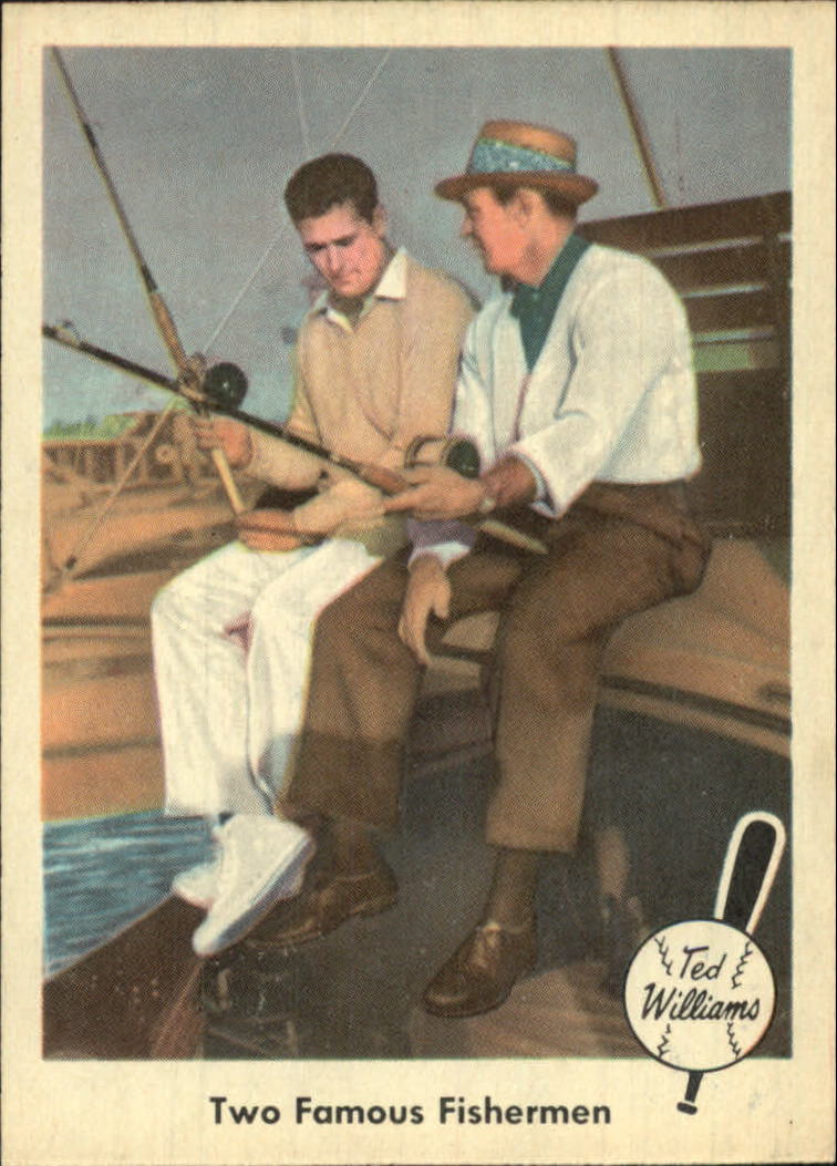1959 Fleer Ted Williams #67 Fam.Fishermen w/Snead