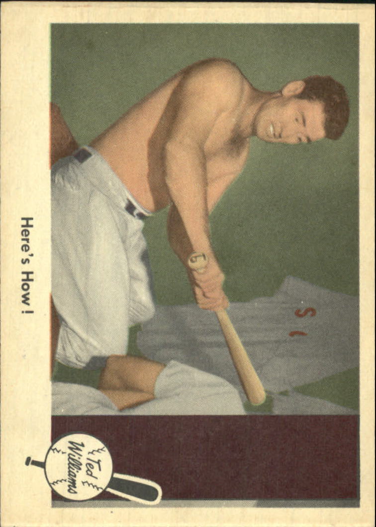 1959 Fleer Ted Williams #74 Here's How