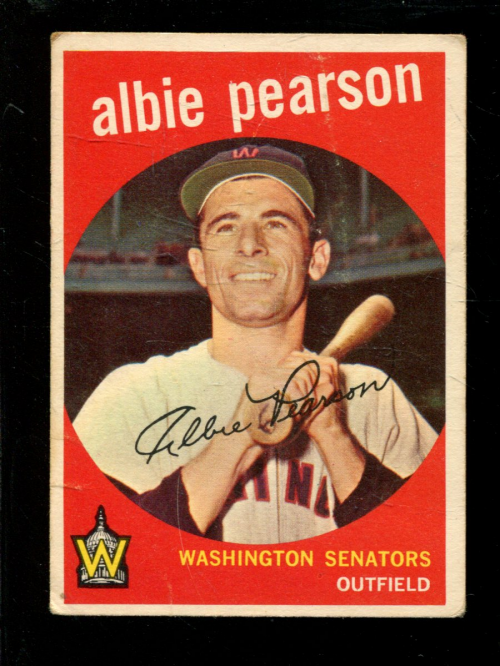 1959 Topps #4 Albie Pearson